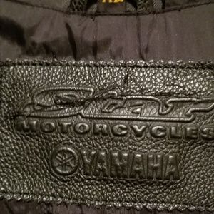 Motorcycle leather vest